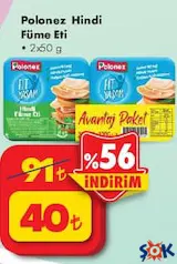 POLONEZ HİNDİ FÜME ETİ 2X50 G